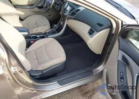 2014 Hyundai Elantra Se из США, поврежденный, VIN 5NPDH4AE8EH512966